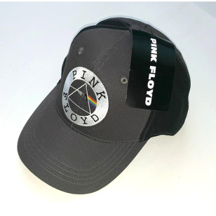 Pink Floyd - Dark Side Of The Moon Circle Logo (2 Tone) Official Unisex Baseball Cap ***READY TO SHIP from Hong Kong***